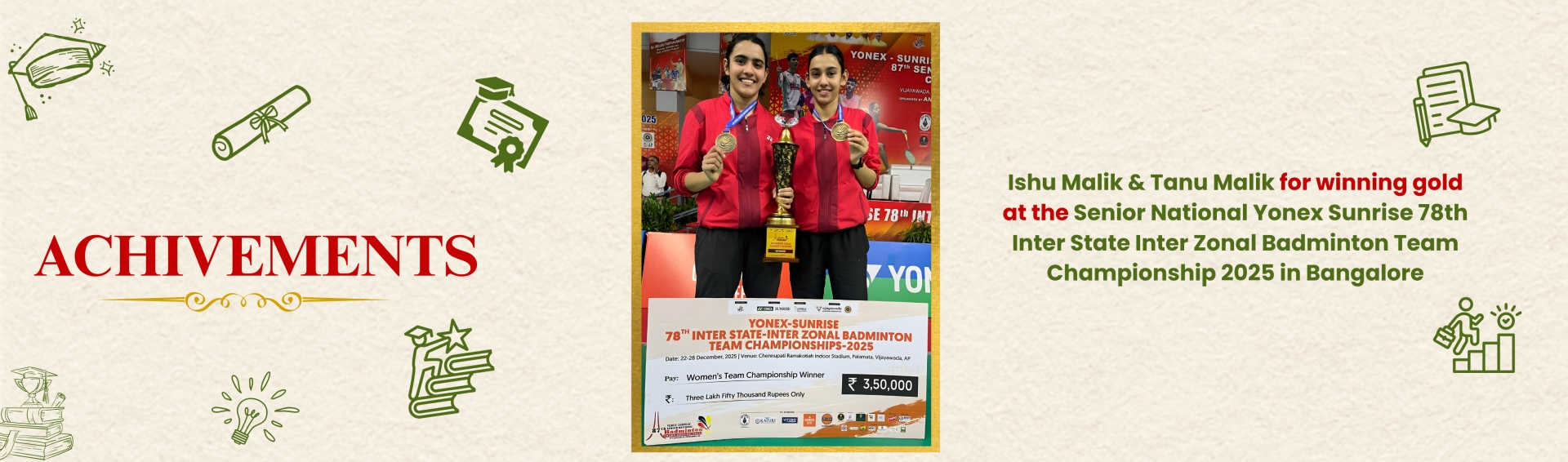 NIILM University Achievements